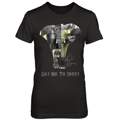 Kristin Davis: "Say No To Ivory" Tee!